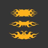 fire logo and icon, hot flaming element Vector flame illustration design energy, warm, warning, cooking sign, logo, icon, light, power heat