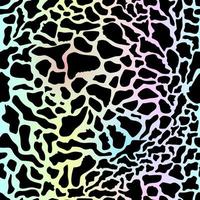 Vector gradient animal print. Seamless abstract spots pattern design for fabric and textile, packaging and web.