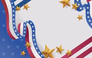 Fourth of July Background vector