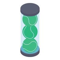 Tennis Balls Container vector