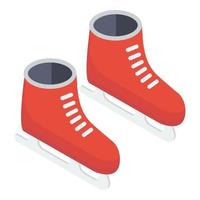 Ice Skating Shoes vector