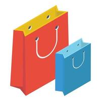 Shopping Bags Concepts vector