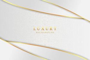 Modern abstract white luxury background vector