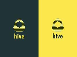 Honey logo design vector concept