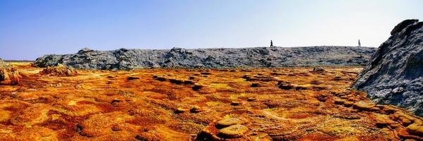 Dallol volcanic site in Ethiopia photo