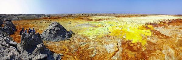 Dallol volcanic site in Ethiopia photo