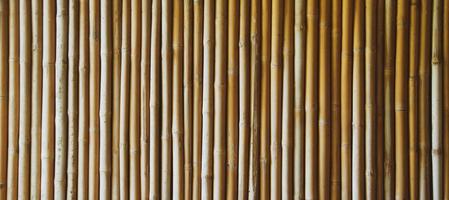 el patrón de fondo de textura de bambú. foto