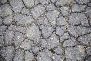 Broken street floor photo