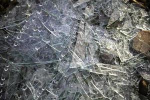 Shattered glass to pieces photo