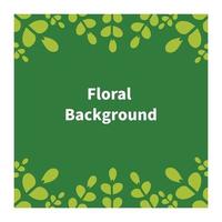 floral background. social media post background. vector