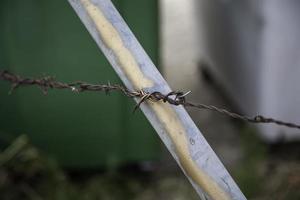 Fine metal fence photo