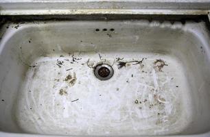 Dirty and unsanitary sink photo