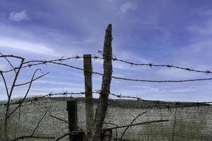 Barbed wire immigration photo