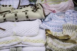 Wool baby clothes photo
