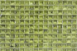 Bright green tiles