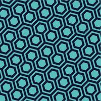 Abstract hexagon pattern vector