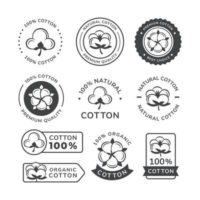 100 cotton logo Vectors & Illustrations for Free Download