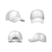 Set of Realistic Cap For Template