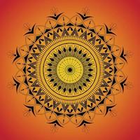 Indian Mandala Art vector