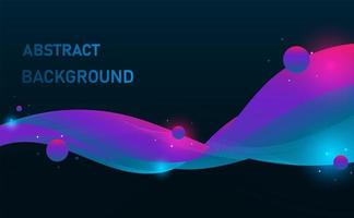 Abstract spectrum wave.Abstract wave background blue and pink color.vector and illustration. vector