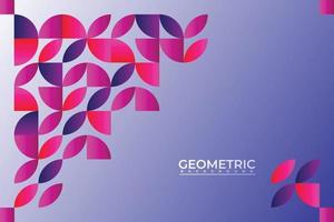 Abstract geometric background vector