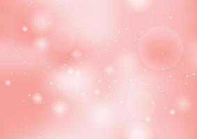 Seamless Pink Vector Abstract Bokeh Background With Lights And Halos. Horizontally And Vertically Repeatable.