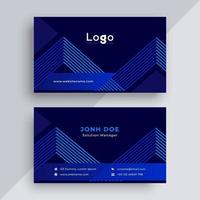 Business card design template vector