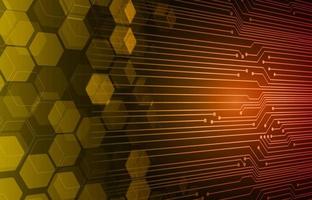 cyber circuit future technology concept background vector