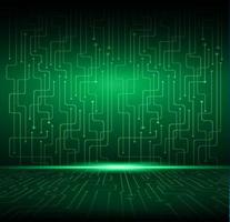 cyber circuit future technology concept background vector