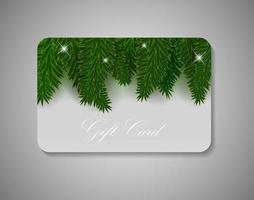 Beautiful Gift Card. Vector Illustration