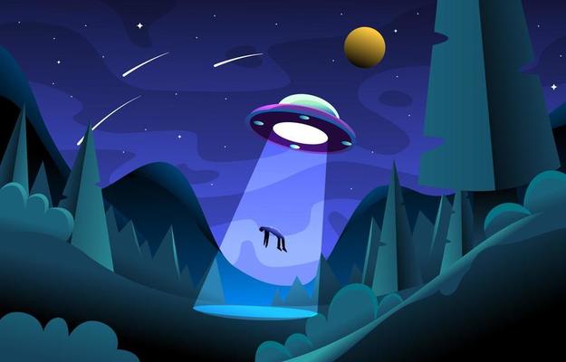 UFO Take People To The Sky