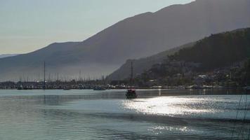 vistas de la mañana de fethiye foto