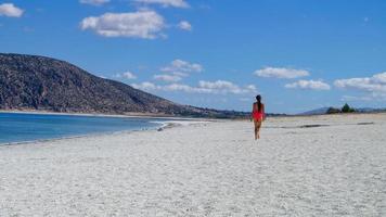 Views of Salda lake photo