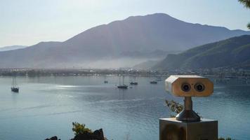 vistas de la mañana de fethiye foto