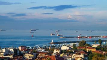 vistas de la ciudad de estambul foto