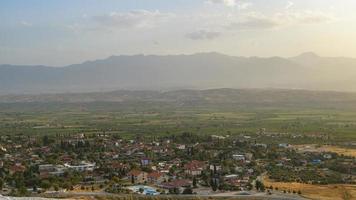 vistas de Pamukkale foto