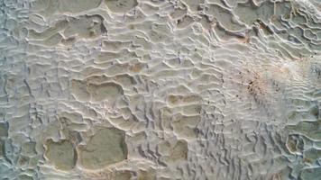 Limestone of Pamukkale texture photo