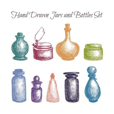Vintage jars and bottles