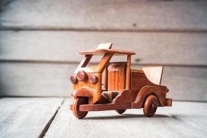 Toy car wooden photo