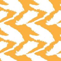 Orange Brush Stroke Fur Seamless Pattern vector