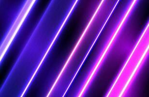 Futuristic abstract colorful vector background with Glowing electric bright neon lines