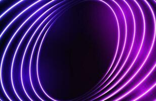 Futuristic abstract colorful vector background with Glowing electric bright neon lines