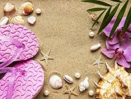 Summer holiday background photo