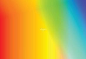 Abstract blurred gradient mesh background bright rainbow colors. Colorful smooth soft banner template. Creative vibrant vector illustration
