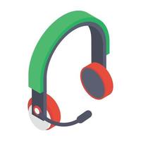 Headset Device Concepts vector