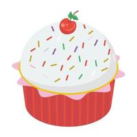 Sweet Cupcake Concepts vector