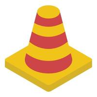 Traffic Cone Concepts vector