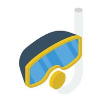 Scuba Mask Concepts vector