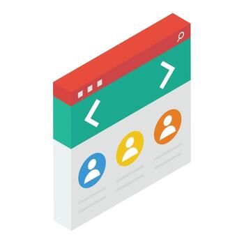 Web Layout Concepts vector