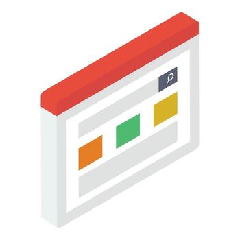 Web Layout Concepts vector